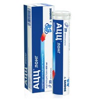 АЦЦ лонг табл. шип. 600 мг 6 шт.